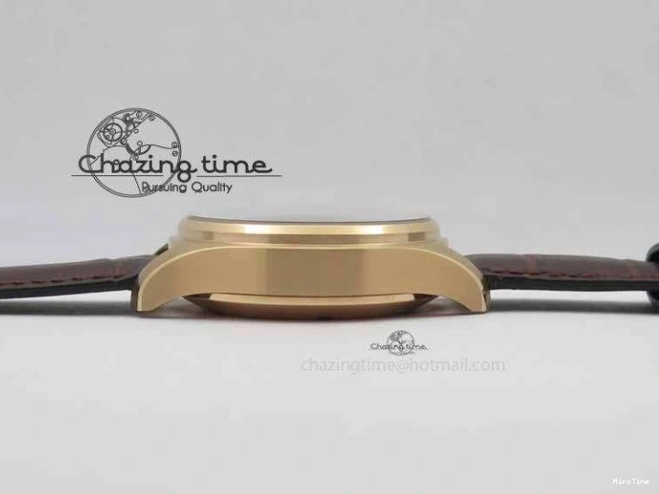 MIROTIME 0725 Pilot Chrono RG 3878 V6F Best Edition Gray Dial On Brown Leather Strap A Contemporary 7254